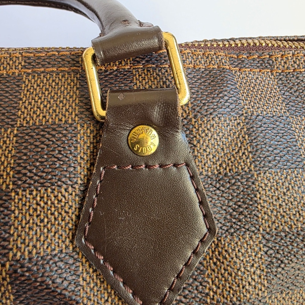Authentic LOUIS VUITTON Speedy 35 in Damier Ébène - Picture 2 of 16